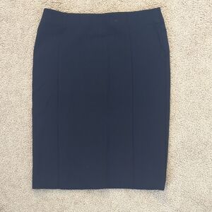 Ann Taylor Women's Navy Blue Pencil Skirt